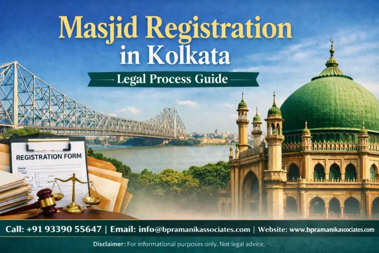 Masjid Registration in Kolkata