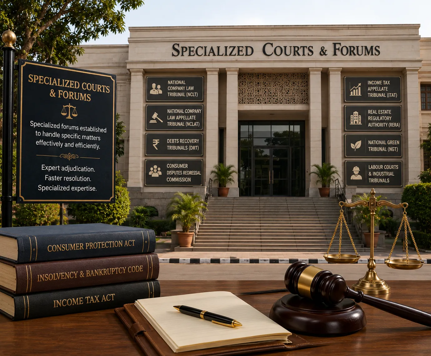 Specialized Courts & Forums